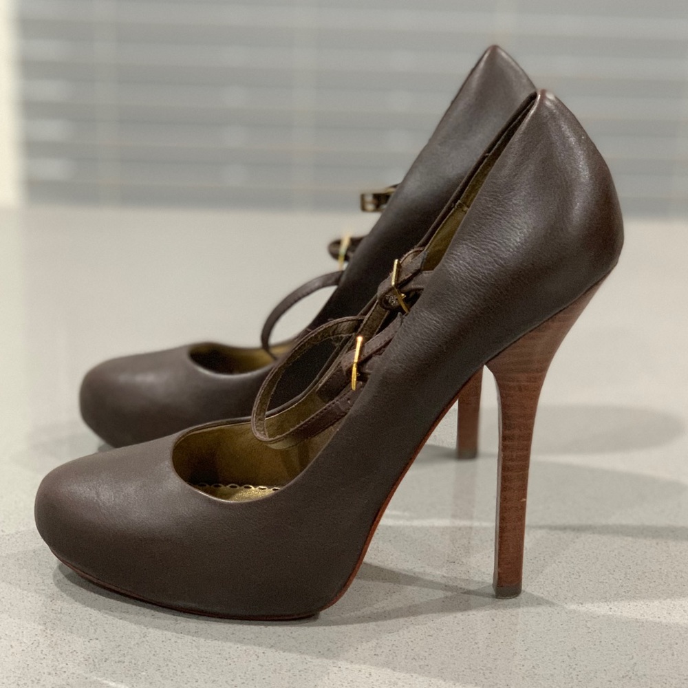 Bebe Mary Jane Stilettos